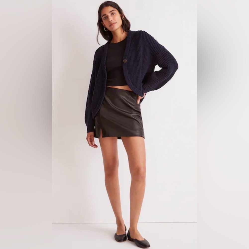 Madewell Shirttail Cardigan Sweater, Size XS